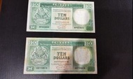 1992年匯豐10元紙幣，港幣，港紙，HSBC十元