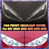[P K A M] 1Pair Front Headlight Lens Shell Head Light Lamp Cover for 207 2009 2010 2011 2012 2013 He