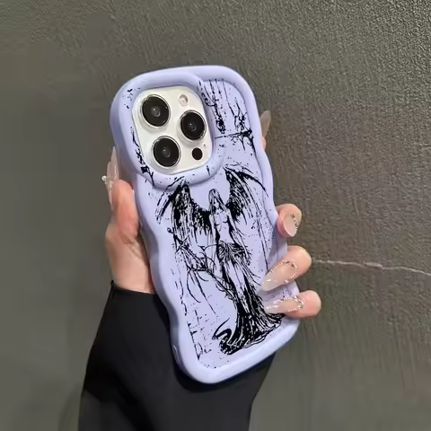 3D Wave Phone Case For Huawei Nova Y90 Y71 Y70 7i 3i 2 P40 Lite 6 SE P Smart Pro Z Plus Y9S Y8S Y6S 