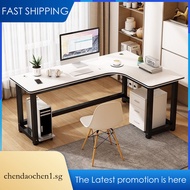 Computer Table Simplicity L Shape Table Large Capacity Corner Table Bold Rounded Corner L Table chen