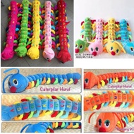 Ulil doll, caterpillar doll, plushie, car display, 90 cm long