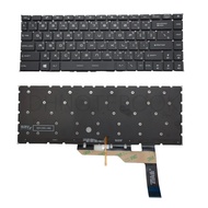 Keyboard Notebook MSI GE66 Raider GS66 GP66 Stealth MS-16V Laptop White Backlight Parts