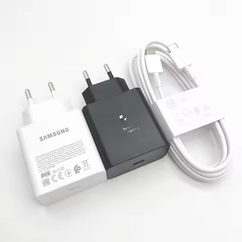 Samsung 60W EP-T6010 Super Fast Charging Charger 1.8M Type C Cable Adapter For Galaxy Z Flip Fold 7 