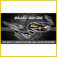 ▪ ¤ ✿ Kawasaki Bajaj Ct 100/125 Decal Sticker (Latest 2022 Jrp Design) and SUN DESIGN