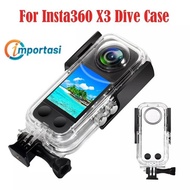 Waterproof Case Insta360 X3 Underwater Diving Surfing Housing Cover
