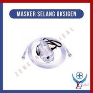 Masker Selang Oksigen / Selang Regulator Tabung Oksigen