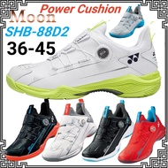 Yonex 88D2 Power Cushion Badminton Shoes Damping Hard-Wearing Anti-Slippery yy badminton shoes 88dia