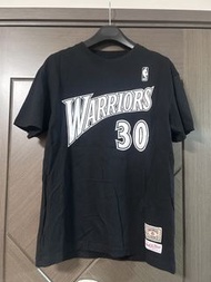 Mitchell & Ness NBA 金洲勇士 Warriors  Curry 30號 球衣 Tee
