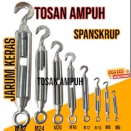 Hard Needle M6 - M12| 6MM - 12MM Screw Span | Turnbuckle M6 (1/4) - M12 (1/2)