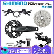 SHIMANO DEORE M4100 M6000 Groupset 2x10 Speed M6000 Shifter Rear Derailleur M4100 170mm 175mm 36-26T