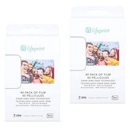 3x4 Premium Zink Instant Print Photo Paper (80 Pack) Compatible with Lifeprint 3x4 Printers Lifeprin