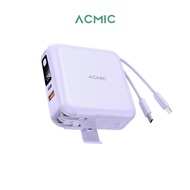 [แถมสายคล้อง] ACMIC A15 Powerbank 15000mAh แถมสายคล้องในกล่อง พาวเวอร์แบงค์ชาร์จเร็ว PD20W มีสายในตั