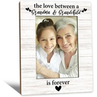 Grandma  Love Picture Frame 5x7, Grandchild Photo Frame, Christmas Mothers Day Birthday Gift for Gra