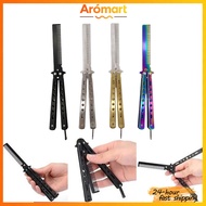 Stainless Steel Butterfly Flip Comb Butterfly Practice Tools For Beginner Outdoor toys Balisong Trai