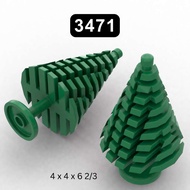 Part 3471 - Plant, Tree Pine Large 4x4 x 6 2/3 Building Blocks MOC [compatible L brand] Brick Toys