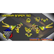 Decals Sticker for Yamaha Sniper 150 Full Body Decals