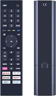 Voice Replacement Remote Control ERF3B80H for Hisense TV 43A7GQ 55E76GQ 43A6G 50E76GQ 50A53FEVS 65A5