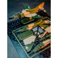 F-4 Phantom II Plane Kit Card Fighter Toy | DIY War Plane Model | Realistic Details | Educational & 