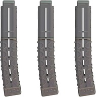 DART ZONE Pro-Series 15-Round Half-Length Dart Magazine 3-Pack, Gray (6239SMA-MS)