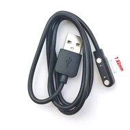 1pc Magnetic Charging Cable Usb 7.62 Mm Male Cord To Magnetic Pogo Pin Smart Cable G3 Kw18 Charger Gt88 2 Watch For Y3