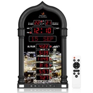 Azan Clock LED Muslim Prayer Clock Athan Wall Clock Read Home/Office/Mosque Digital Azan Clock Home 