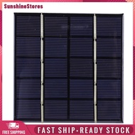 Solar Charging Panel 3W 5V Portable Solar Panel Photovoltaic Cells for Solar Light for 3.7V Battery 