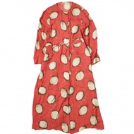 二手 Steven Alan LIBERTY PRINT SUNFLOWER 連身衣（8226-162-0124，S 碼，RED向日葵印花洋裝）