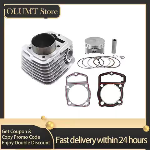 Motorcycle Engine Accessories Bore 65.5mm Cylinder Assembly For HONDA SL230 CRF230 FTR223 230 XR230