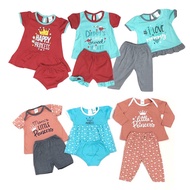 New Arrival Baby Girl Drees/Girl Short Sleeve /Girl Short Sleeve Long Pant [107527,107530,107533,114