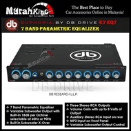 db drive E7 EQ7 Car Audio 7 Band Parametric Equalizer
