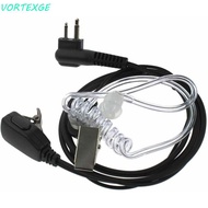 VORTEXGE PTT MIC Headset Baofeng UV-5R BF-888S CB Universal Earbud Headphone Air Guidance Headset Ra