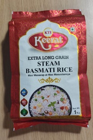 Keerat Steam Extra-Long Grain Basmati Rice (1kg)