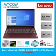 Lenovo IdeaPad 3 15IIL05 81WE00QBMJ 15.6'' FHD Laptop Cherry Red (i5-1035G1, 4GB, 512GB SSD, MX330 2