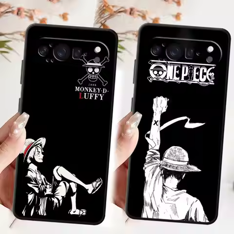 One-PieceS D. Luffy Roronoa Zoro Phone Case for Google Pixel 9a 8 Pro 6a 8a 7a 9 Pro XL 7 Pro 6 Pro 
