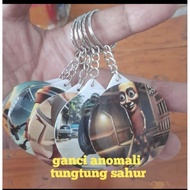 GANTUNGAN CONTENTS 50 PCS VIRAL ANOMALI TUNGTUNG SAHUR KEYCHAIN