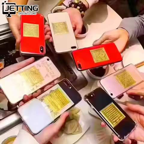 Thailand Temple Bless Safety Scripture Buddha God Card Pendant Amulet Bring Fortune Good Luck Protec