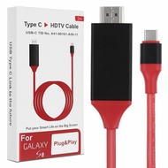 Type C To HDMI Cable 2m Ultra HD 4K USB 3.1 USB C To HDMI For Macbook