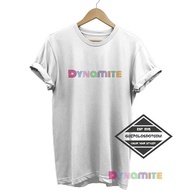 DYNAMITE T-SHIRT - Dynamite BTS t-shirt - KPOP BTS T-shirt with Dynamite writing Logo - BTS color sh