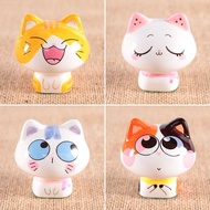 Cat Decoration Ceramic Kitten Desktop Decoration Furniture Office Decoration