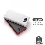 PINENG PN-969 20000mAh Power Bank 2.1A Dual USB Output Fast Charging Original Pineng Powerbank
