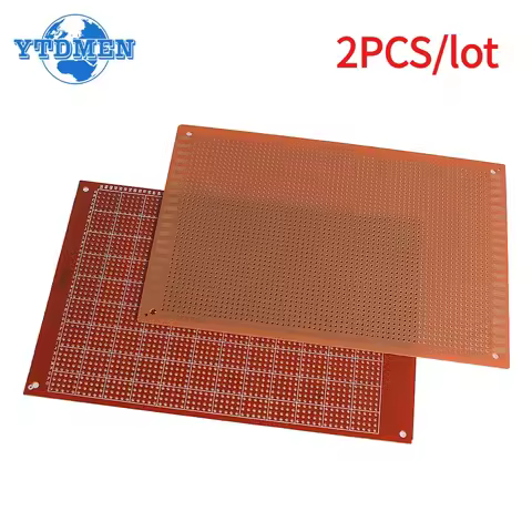 2PCS 10x15 10x22 12x18 13x25 15x18cm PCB Breadboard Protoboard Single-Side Universal Printed Circuit