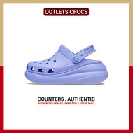 ใหม่และแท้ Crocs Classic Crush " Blue " รองเท้าแตะ 207521 - 5PY รับประกัน 1 ปี