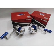 ACCURATE DAUNTLESS REEL DX2-400 / DX2-500 / DX2-600 (2 Speed) TWIN DRAG BC Baitcasting Overhead Narr