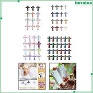 [Hevalxa] Cross Bookmark Inspirational Collection Easy to Use Bible Verse Bookmarks Family Adult Rea
