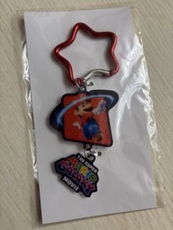 The Super Mario Movie Galaxy Acrylic Keychain Star Carabiner 瑪利奧銀河電影日本限定星星鎖匙扣