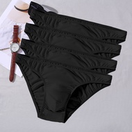 men underwear 內褲男 Empat seluar dalam lelaki, sutera ais kering cepat, seluar lelaki pinggang rendah,