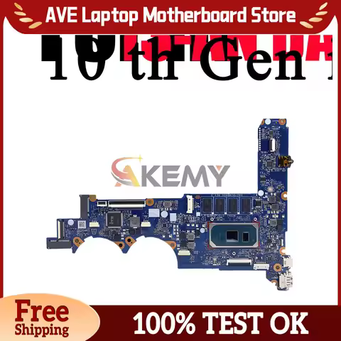 DAG7DCMB8D0 For HP Pavilion 13-AN Laptop Motherboard With i3 i5 i7 10th Gen CPU 8GB RAM L68367-601 L