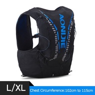 Aonijie C962S Professional Hiking Hydration Backpack (12L) Running Vest L/XL- BLACK/BLUE
