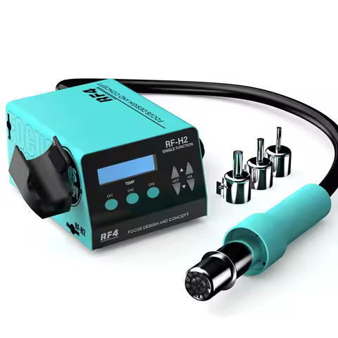 RF4 RF-H2 Automatic Sleep SMD BGA Hot Air Soldering Rework Station with Digital Screen Phone Desolde