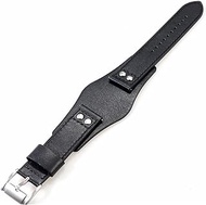 Rivet Genuine Leather Watch Strap For Fossil For Ch2564 For Ch2565 Ch2891 For Ch3051 For Ch2890 22mm Men Black Tray Watchband